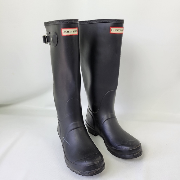 Hunter Shoes - HUNTER Original Tall Weighted Boots Womens Sz 7